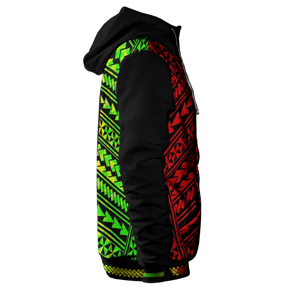 Samoa Hoodie Polynesian Portion Reggae Version - Polynesian Pride