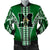 Hawaii Bomber Jacket - Molokai High Bomber Jacket AH Green Unisex - Polynesian Pride