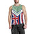 Hawaii Flag Molokai Men's Tank Top - Green - Mit Style - AH - Polynesian Pride