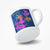 (Personalized) Hawaii Couple Turtle Hibiscus Valentine Mug - Light Style - AH - Polynesian Pride