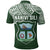 (NANIVI SILI) Takuilau College Polo Shirt Tonga Pattern LT4 Unisex Green - Polynesian Pride