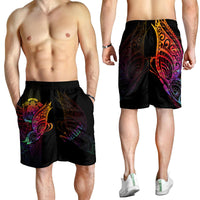 Nauru Men's Shorts - Butterfly Polynesian Style - Polynesian Pride