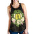 New Caledonia Women's Racerback Tank - Polynesian Gold Patterns Collection - Polynesian Pride