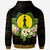 New Caledonia Hoodie Polynesian Gold Patterns Collection - Polynesian Pride