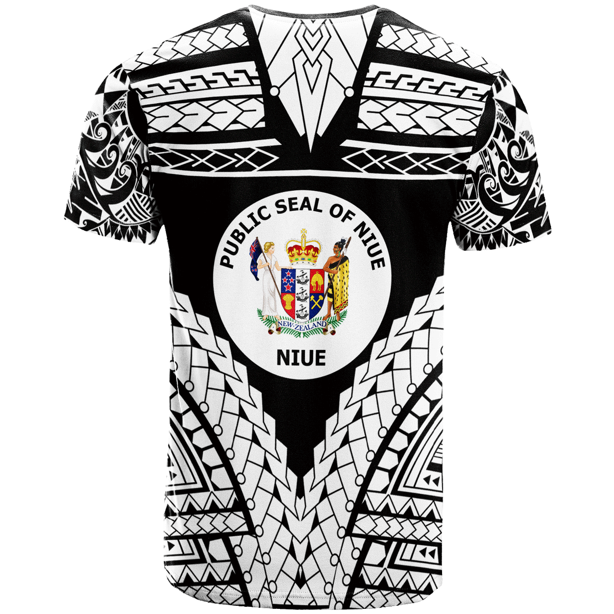 Niue T Shirt A Piece Of My Heart - Polynesian Pride