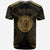 Niue T Shirt Niue Seal With Gold Line Style - Polynesian Pride