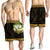 Niue Men's Shorts - Polynesian Gold Patterns Collection - Polynesian Pride