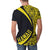 Hawaii Polynesian T Shirt Circle Style Yellow - Polynesian Pride