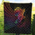 Nauru Premium Quilt - Butterfly Polynesian Style - Polynesian Pride