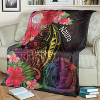 Nauru Premium Blanket - Tropical Hippie Style - Polynesian Pride