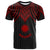 Nauru T Shirt Polynesian Armor Style Red Unisex Red - Polynesian Pride