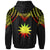 Nauru Custom Zip up Hoodie Polynesian Armor Style Reagge - Polynesian Pride