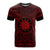 Nauru All T Shirt Nauru Coat Of Arms Polynesian Red Black Unisex Red - Polynesian Pride