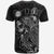 Nauru T Shirt Nauru Flag Turtle Hibiscus Black - Polynesian Pride