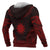 Nauru Polynesian Chief Custom Zip up Hoodie Red Version - Polynesian Pride