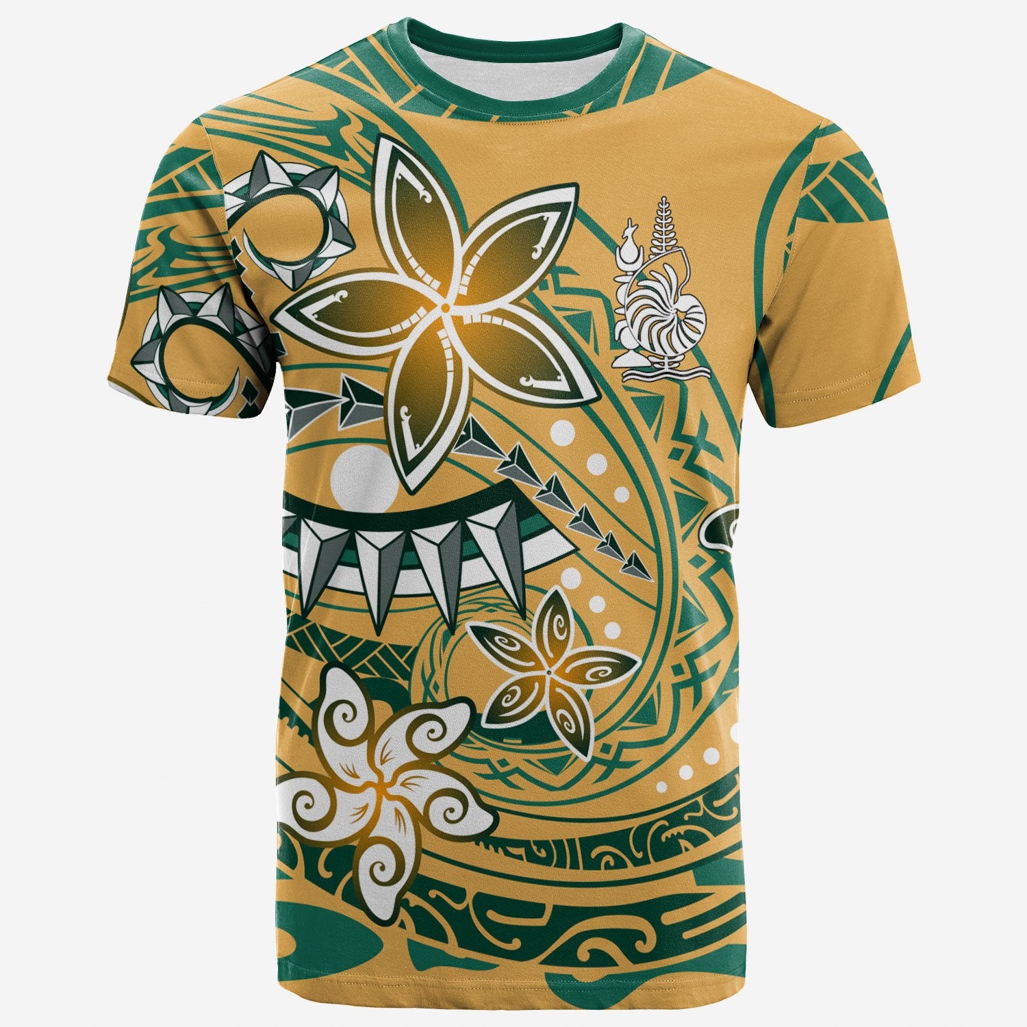 New Caledonia T Shirt Spring Style Unisex Yellow - Polynesian Pride