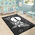 New Caledonia Area Rug - Fish With Plumeria Flowers Style - Polynesian Pride