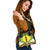 New Caledonia Shoulder Handbag - Polynesian Gold Patterns Collection - Polynesian Pride