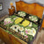 New Caledonia Quilt Bed Set - Polynesian Gold Patterns Collection - Polynesian Pride