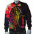 New Caledonia Men's Bomber Jacket - Tropical Hippie Style - Polynesian Pride