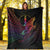 New Caledonia Premium Blanket - Butterfly Polynesian Style - Polynesian Pride