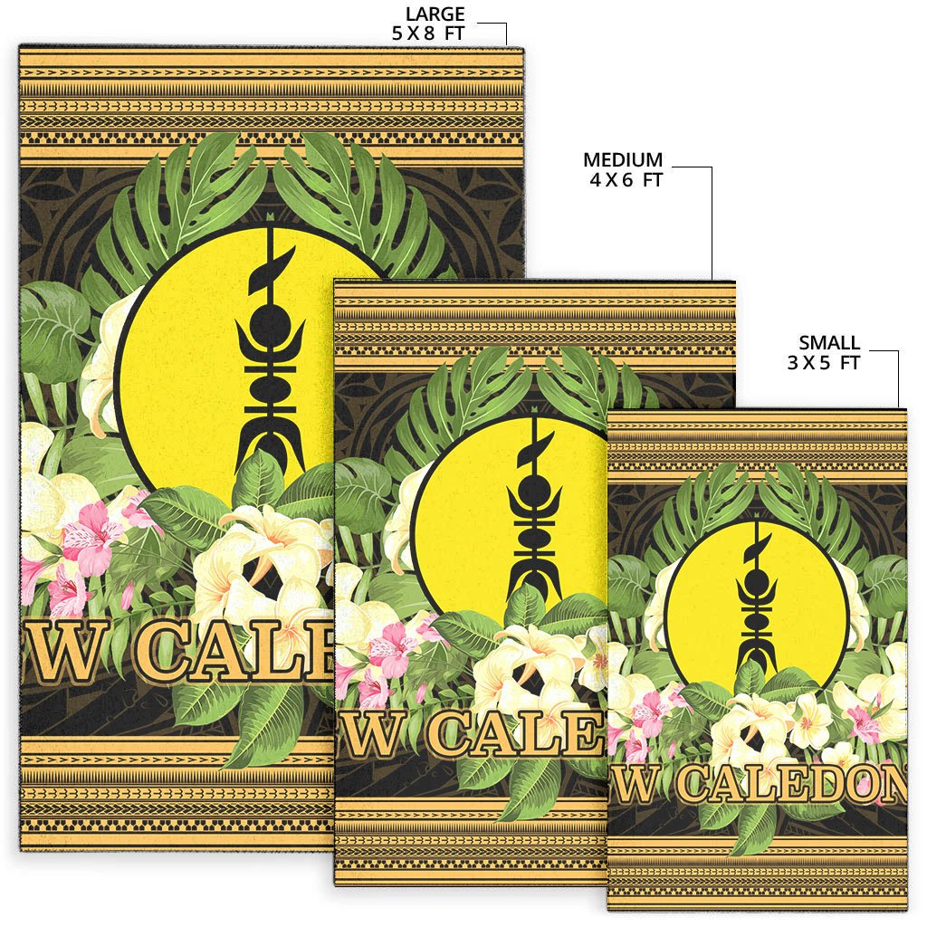 New Caledonia Area Rug - Polynesian Gold Patterns Collection - Polynesian Pride