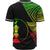 New Caledonia Custom Personalized Baseball Shirt - Flash Style Reggae - Polynesian Pride