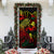 New Caledonia Door Cover Turtle Hibiscus Reggae - Polynesian Pride