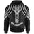 New Caledonia Hoodie Polynesian Armor Style Black Unisex Black - Polynesian Pride