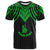 New Caledonia Custom T Shirt Polynesian Armor Style Green Unisex Art - Polynesian Pride