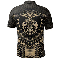 Maori Tattoo New Zealand Polo Shirt Turtle Tattoo - Polynesian Pride