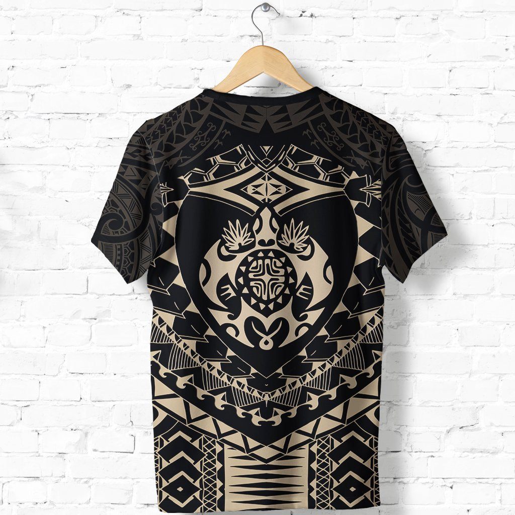 Maori Tattoo New Zealand T Shirt Turtle Tattoo - Polynesian Pride