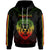 Zimbabwe Hoodie Lion Style Unisex Black - Polynesian Pride