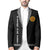 Tonga Niuafo'ou High School Blazer Simple Style - Black LT8 Unisex Black - Polynesian Pride