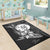 Niue Area Rug - Fish With Plumeria Flowers Style - Polynesian Pride