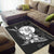 Niue Area Rug - Fish With Plumeria Flowers Style - Polynesian Pride