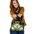 Niue Shoulder Handbag - Polynesian Gold Patterns Collection One Size Black - Polynesian Pride