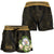 Niue Women's Shorts - Polynesian Gold Patterns Collection - Polynesian Pride