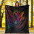 Niue Premium Blanket - Butterfly Polynesian Style - Polynesian Pride