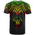 Niue Custom T Shirt Polynesian Armor Style Reagge - Polynesian Pride