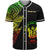 Niue Custom Personalized Baseball Shirt - Flash Style Reggae Unisex Reggae - Polynesian Pride