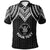 Niue Custom Polo Shirt Polynesian Armor Style Black Unisex Black - Polynesian Pride