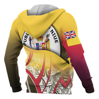 Niue Coat of rms Hoodie Polynesian Pattern - Polynesian Pride