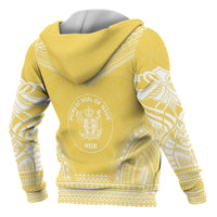 Niue Polynesian Chief Custom Hoodie Flag Version - Polynesian Pride