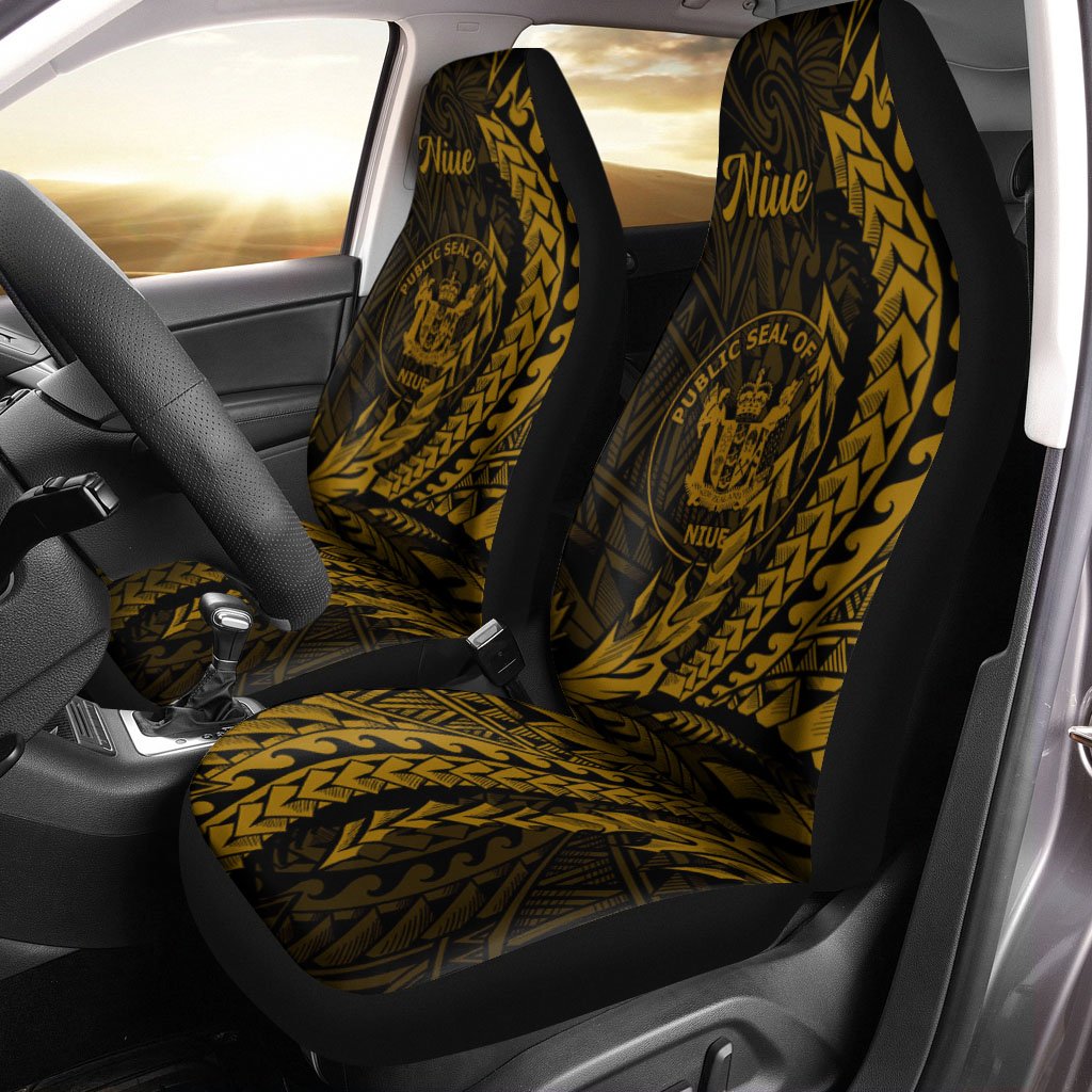 Niue Car Seat Cover - Wings Style - Polynesian Pride