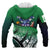Norfolk Island Coat of Arms Zip up Hoodie Polynesian Pattern - Polynesian Pride