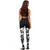 Norfolk Island Polynesian Leggings - Polynesian Tattoo Black Version - Polynesian Pride