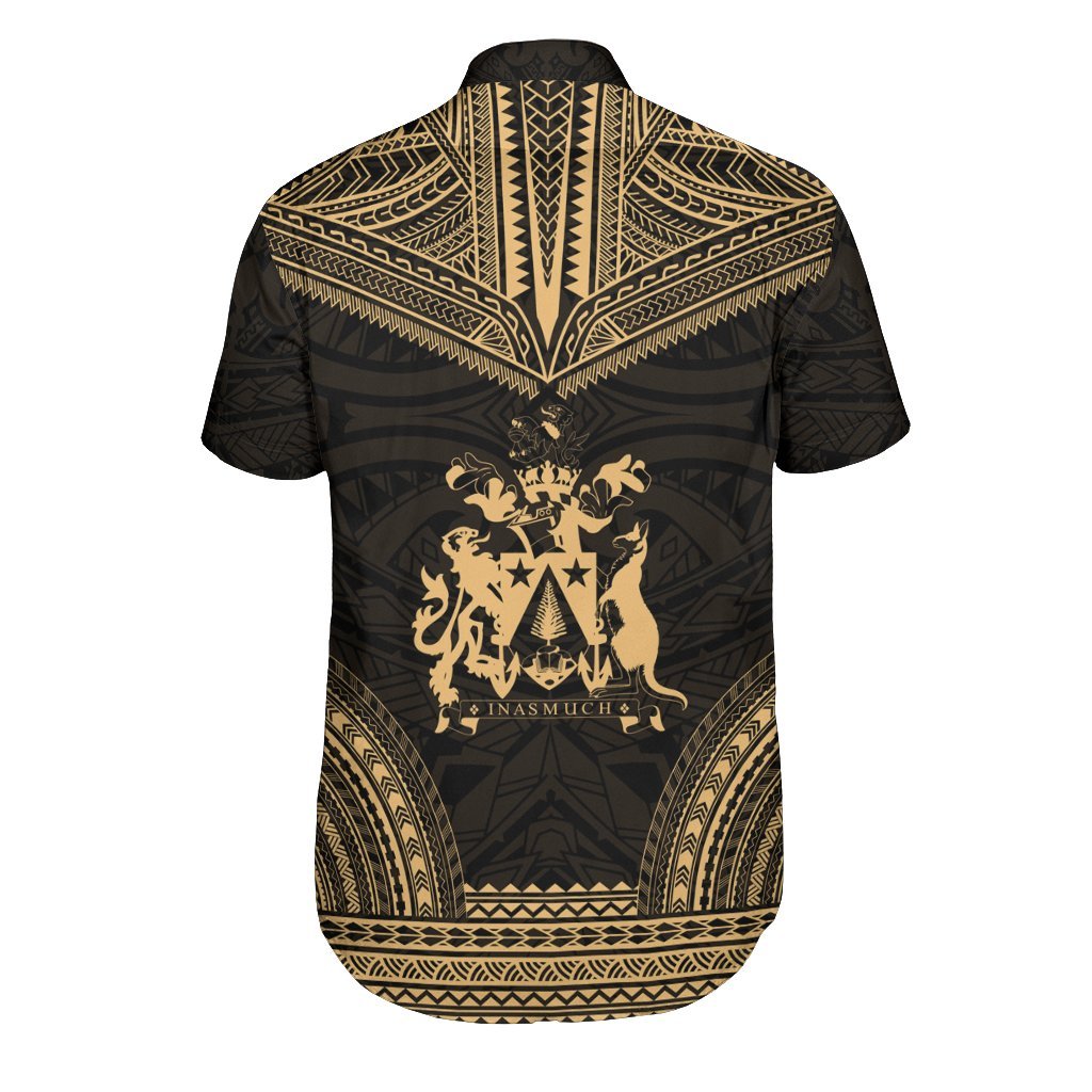 Norfolk Island Polynesian Chief Shirt - Gold Version - Polynesian Pride