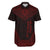 Norfolk Island Polynesian Chief Shirt - Red Version Men Red - Polynesian Pride