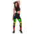 Norfolk Island Polynesian Leggings - Polynesian Tattoo Reggae Version - Polynesian Pride